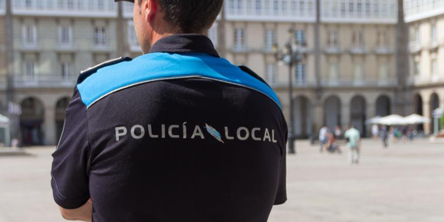 Cinco policías locales, agredidos por los implicados en un accidente de tráfico en A Coruña